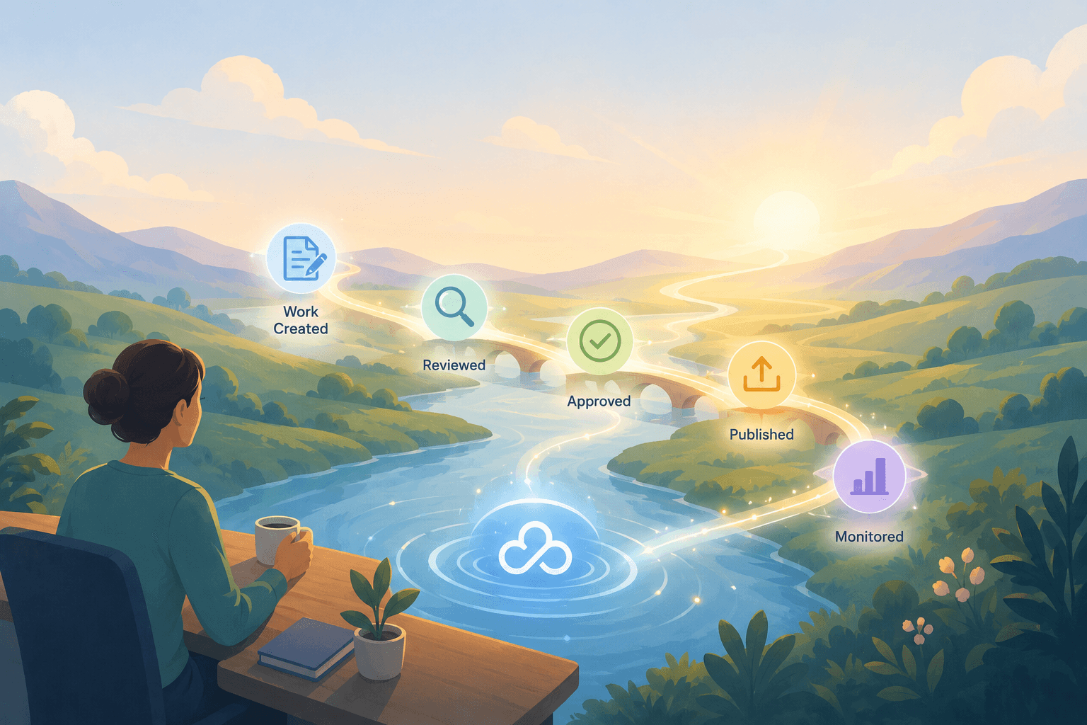 Peaceful workflow